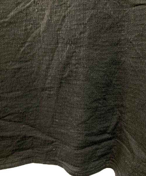 Porter Classic（ポータークラシック）Porter Classic (ポータークラシック) 刺し子半袖シャツ ブラック サイズ:Mの古着・服飾アイテム