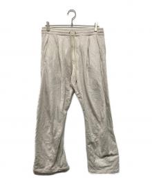 KHOKI（コッキ）の古着「3D Cutting Sweat Pants（スリーディー カッティング スウェット パンツ）」｜グレー