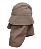 1/f clothing×CA4LAイチエフ クロージング×カシラ）の古着「WATER REPELLENT SUNSHADE SAUNA HAT バケットハット」｜ブラウン