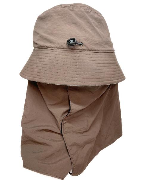 1/f clothing（イチエフ クロージング）1/f clothing (イチエフ クロージング) CA4LA (カシラ) WATER REPELLENT SUNSHADE SAUNA HAT バケットハット ブラウン サイズ:Freeの古着・服飾アイテム