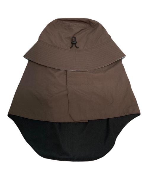 1/f clothing（イチエフ クロージング）1/f clothing (イチエフ クロージング) CA4LA (カシラ) WATER REPELLENT SUNSHADE SAUNA HAT バケットハット ブラウン サイズ:Freeの古着・服飾アイテム