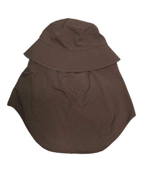 1/f clothing（イチエフ クロージング）1/f clothing (イチエフ クロージング) CA4LA (カシラ) WATER REPELLENT SUNSHADE SAUNA HAT バケットハット ブラウン サイズ:Freeの古着・服飾アイテム