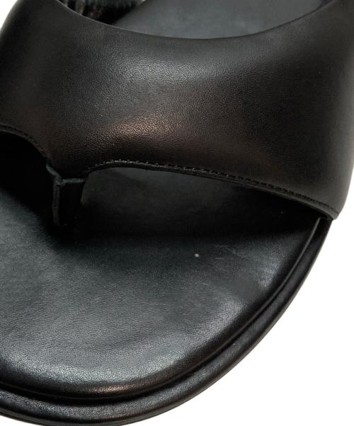 SHISEI（シセイ）SHISEI (シセイ) PADDED TONG SEPALATE/パデッド トング セパレート ブラック サイズ:37の古着・服飾アイテム