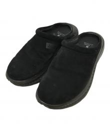 UGG×N.HOOLYWOOD（アグ×エヌ ハリウッド）の古着「クロッグサンダル スエード」｜ブラック