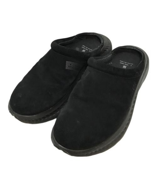 UGG（アグ）UGG (アグ) N.HOOLYWOOD (エヌ ハリウッド) クロッグサンダル スエード ブラック サイズ:25.5cmの古着・服飾アイテム