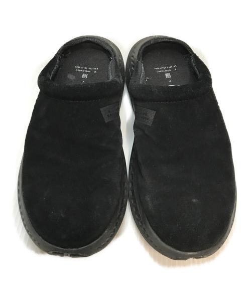 UGG（アグ）UGG (アグ) N.HOOLYWOOD (エヌ ハリウッド) クロッグサンダル スエード ブラック サイズ:25.5cmの古着・服飾アイテム