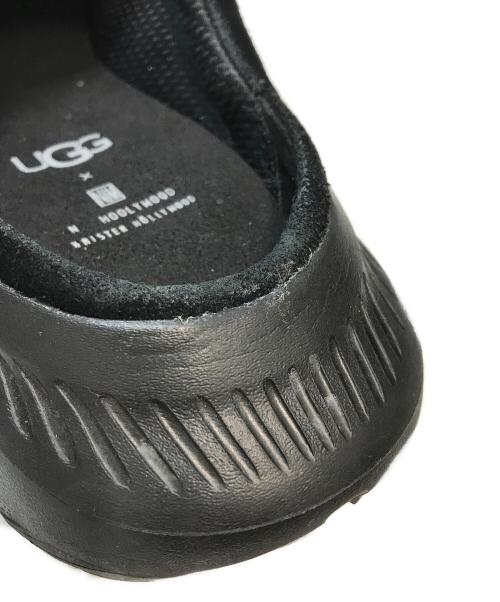 UGG（アグ）UGG (アグ) N.HOOLYWOOD (エヌ ハリウッド) クロッグサンダル スエード ブラック サイズ:25.5cmの古着・服飾アイテム