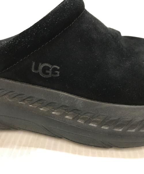 UGG（アグ）UGG (アグ) N.HOOLYWOOD (エヌ ハリウッド) クロッグサンダル スエード ブラック サイズ:25.5cmの古着・服飾アイテム