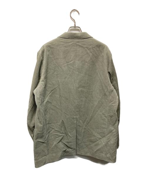 AURALEE（オーラリー）AURALEE (オーラリー) WASHED CORDUROY JACKET（ウォッシュド コーデュロイ ジャケット） グリーン サイズ:SIZE 5の古着・服飾アイテム