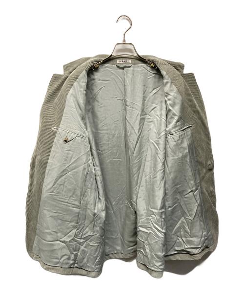 AURALEE（オーラリー）AURALEE (オーラリー) WASHED CORDUROY JACKET（ウォッシュド コーデュロイ ジャケット） グリーン サイズ:SIZE 5の古着・服飾アイテム