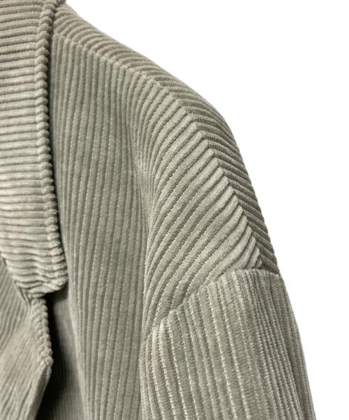 AURALEE（オーラリー）AURALEE (オーラリー) WASHED CORDUROY JACKET（ウォッシュド コーデュロイ ジャケット） グリーン サイズ:SIZE 5の古着・服飾アイテム
