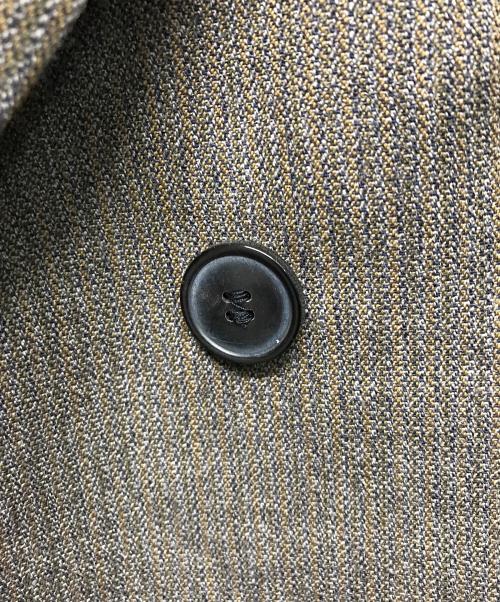DRIES VAN NOTEN（ドリスヴァンノッテン）DRIES VAN NOTEN (ドリスヴァンノッテン) ウールコットン 3Bダブルジャケット セットアップ ブラウン サイズ:SIZE 46の古着・服飾アイテム