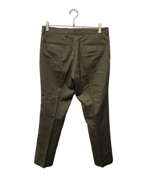 DRIES VAN NOTEN（ドリスヴァンノッテン）DRIES VAN NOTEN (ドリスヴァンノッテン) ウールコットン 3Bダブルジャケット セットアップ ブラウン サイズ:SIZE 46の古着・服飾アイテム