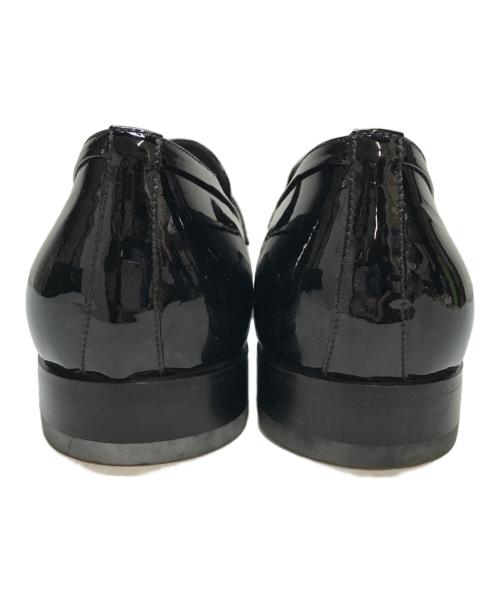 DIOR HOMME（ディオール オム）DIOR HOMME (ディオール オム) ストレートチップ エナメルローファー ブラック サイズ:SIZE 43の古着・服飾アイテム