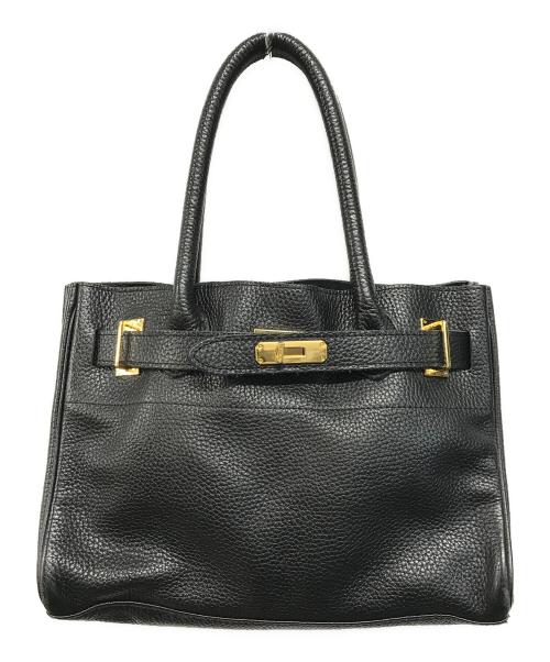 SITA PARANTICA（シータパランティカ）SITA PARANTICA (シータパランティカ) L'appartement (アパルトモン) シボレザートートバッグ ブラックの古着・服飾アイテム