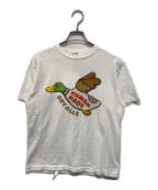 HUMAN MADE×KAWSヒューマンメイド×カウズ）の古着「T-SHIRT KAWS #1 Duck プリントTシャツ 日本製」｜ホワイト