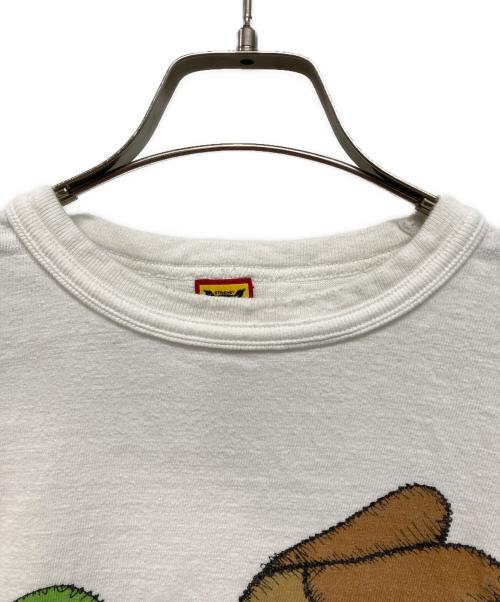 HUMAN MADE（ヒューマンメイド）HUMAN MADE (ヒューマンメイド) KAWS (カウズ) T-SHIRT KAWS #1 Duck プリントTシャツ 日本製 ホワイト サイズ:Mの古着・服飾アイテム