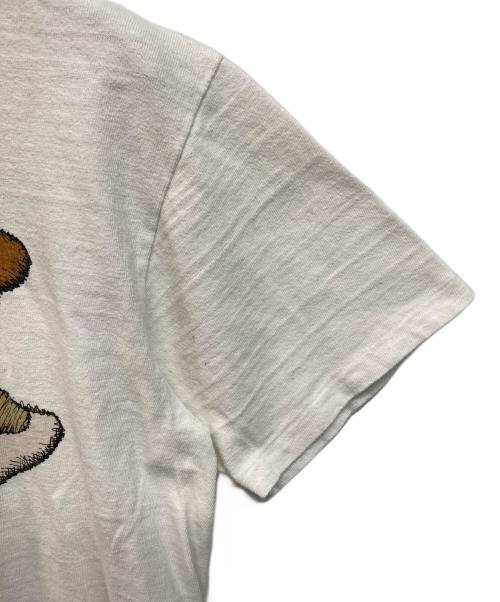 HUMAN MADE（ヒューマンメイド）HUMAN MADE (ヒューマンメイド) KAWS (カウズ) T-SHIRT KAWS #1 Duck プリントTシャツ 日本製 ホワイト サイズ:Mの古着・服飾アイテム