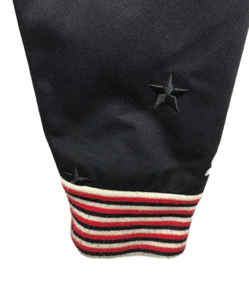 SUPREME（シュプリーム）Supreme (シュプリーム) 08SS STARS Varsity Jacket(スターズ ヴァーシティ ジャケット) ストリート アメカジ ネイビー サイズ:Mの古着・服飾アイテム