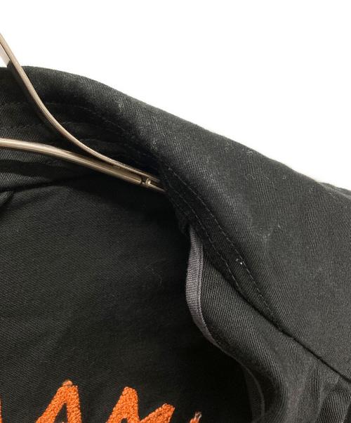 HUMAN MADE（ヒューマンメイド）HUMAN MADE (ヒューマンメイド) NIGOLD (ニゴールド) ドッグ刺繍ワークジャケット ブラック サイズ:Sの古着・服飾アイテム