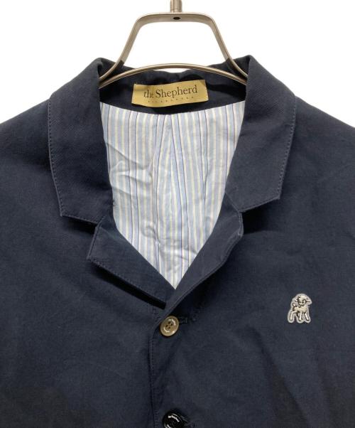 The shepherd UNDERCOVER（ザシェパード アンダーカバー）The shepherd UNDERCOVER (ザシェパード アンダーカバー) 16SS the Shepherd（ザ・シェパード） カルゼパッカリングジャケット ネイビー サイズ:2の古着・服飾アイテム