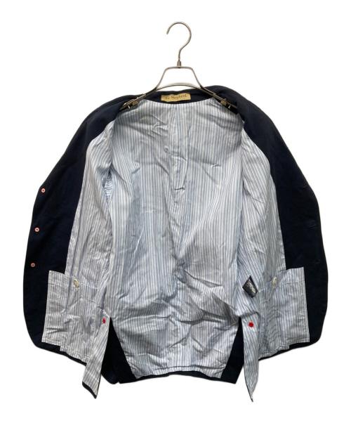 The shepherd UNDERCOVER（ザシェパード アンダーカバー）The shepherd UNDERCOVER (ザシェパード アンダーカバー) 16SS the Shepherd（ザ・シェパード） カルゼパッカリングジャケット ネイビー サイズ:2の古着・服飾アイテム