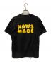 HUMAN MADE (ヒューマンメイド) KAWS (カウズ) T-SHIRT KAWS #5 BEAR プリントTシャツ 日本製 ブラック サイズ:M：15000円