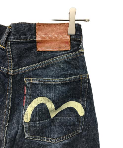 EVISU（エヴィス）EVISU (エヴィス) McDonald's (マクドナルド) ペイントコラボデニムパンツ アメカジ インディゴ サイズ:W28の古着・服飾アイテム