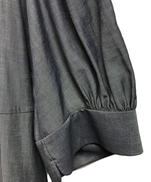 support surface（サポートサーフェス）support surface (サポートサーフェス) リネン混ワンピース グレー サイズ:１の古着・服飾アイテム