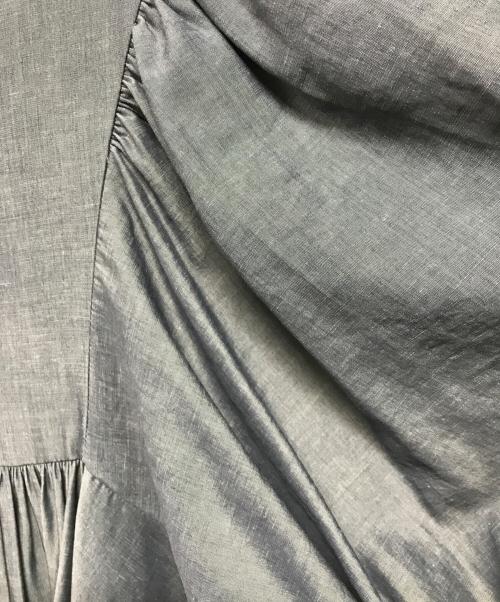 support surface（サポートサーフェス）support surface (サポートサーフェス) リネン混ワンピース グレー サイズ:１の古着・服飾アイテム