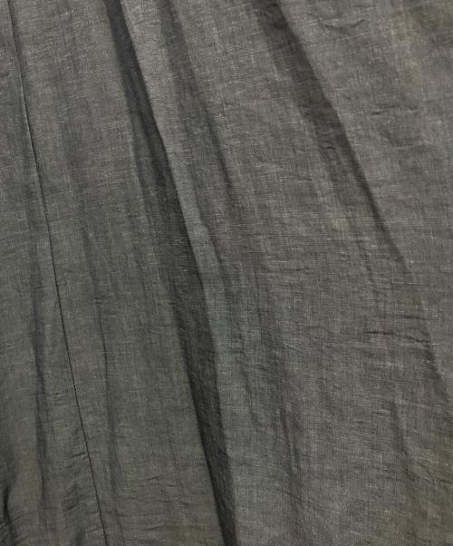 support surface（サポートサーフェス）support surface (サポートサーフェス) リネン混ワンピース グレー サイズ:１の古着・服飾アイテム