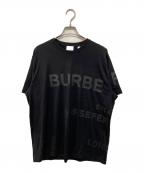 BURBERRYバーバリー）の古着「ホースフェリー ロゴ 半袖Tシャツ」｜ブラック