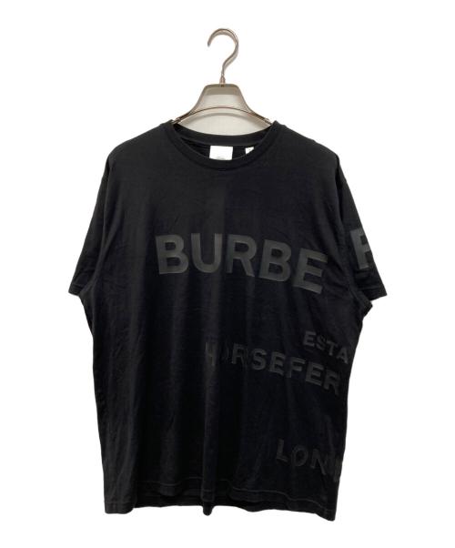 BURBERRY（バーバリー）BURBERRY (バーバリー) ホースフェリー ロゴ 半袖Tシャツ ブラック サイズ:Sの古着・服飾アイテム