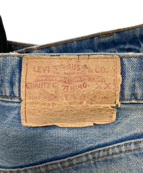 LEVI'S（リーバイス）LEVI'S (リーバイス) 66後期505デニムパンツ クラッシュデニム 70s  ヒゲ　フェード　グランジ インディゴ サイズ:W36×L31の古着・服飾アイテム