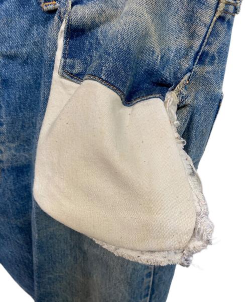LEVI'S（リーバイス）LEVI'S (リーバイス) 66後期505デニムパンツ クラッシュデニム 70s  ヒゲ　フェード　グランジ インディゴ サイズ:W36×L31の古着・服飾アイテム