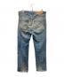 LEVI'S (リーバイス) 66後期505デニムパンツ クラッシュデニム 70s  ヒゲ　フェード　グランジ インディゴ サイズ:W36×L31：55000円