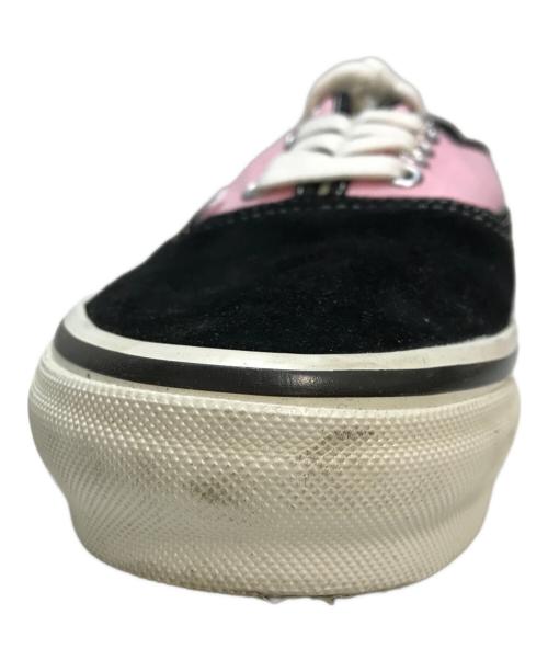 VANS（ヴァンズ）VANS (ヴァンズ) Premium Authentic プレミアム オーセンティック ローカットスニーカー スエード キャンバス ブラック×ピンク サイズ:27.5cmの古着・服飾アイテム