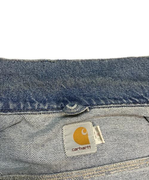 CarHartt（カーハート）CarHartt (カーハート) USA製デニムトラッカージャケット　4th型　 ブルー サイズ:不明(下記参照)の古着・服飾アイテム