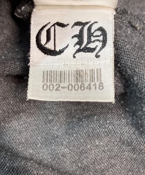 CHROME HEARTS（クロムハーツ）CHROME HEARTS (クロムハーツ) CHロゴ両面プリント半袖Tシャツ USA製 グレー サイズ:XLの古着・服飾アイテム
