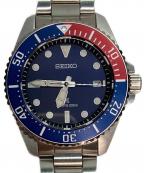 SEIKOセイコー）の古着「PROSPEX Diver Scuba 腕時計 ソーラー充電」｜ブラック