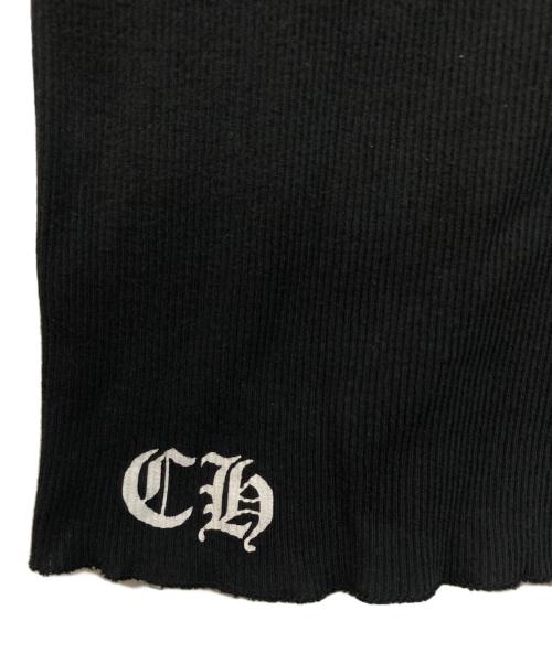 CHROME HEARTS（クロムハーツ）CHROME HEARTS (クロムハーツ) CHプラスサークルプリントタンクトップ ブラック サイズ:Lの古着・服飾アイテム