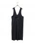 ENFOLD (エンフォルド) 26SS LAYERED-LIKE JUMPER SKIRT/レイヤードライク ジャンパースカート ネイビー サイズ:M：23000円