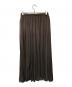 Plage (プラージュ) dull satin gather ダル サテン ギャザースカート ブラウン サイズ:M：13000円