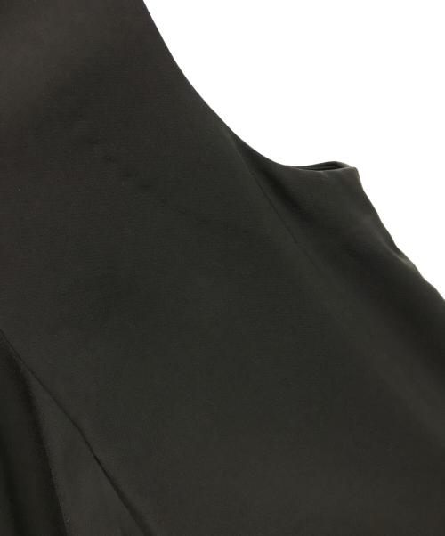 ENFOLD（エンフォルド）ENFOLD (エンフォルド) FLARE VAST（フレアベスト） ジレ ブラック サイズ:Mの古着・服飾アイテム