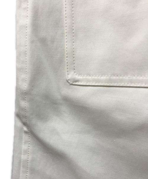 HERMES（エルメス）HERMES (エルメス) コットンワイドパンツ ホワイト サイズ:34の古着・服飾アイテム
