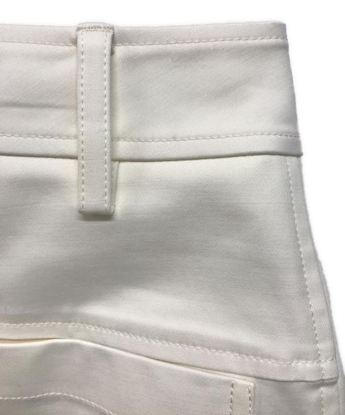 HERMES（エルメス）HERMES (エルメス) コットンワイドパンツ ホワイト サイズ:34の古着・服飾アイテム
