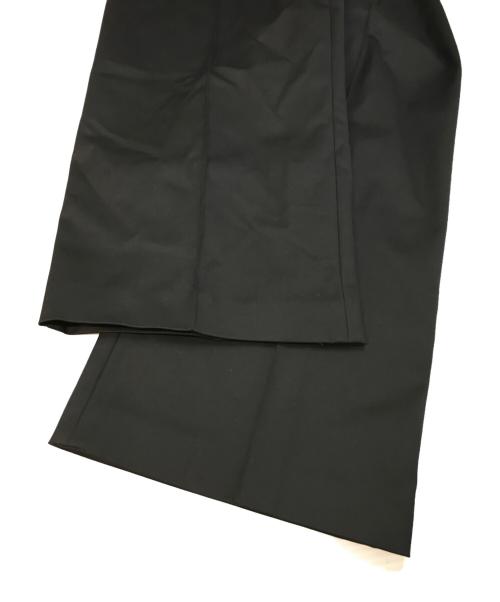 HERMES（エルメス）HERMES (エルメス) コットンワイドパンツ ブラック サイズ:34の古着・服飾アイテム
