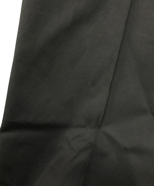 HERMES（エルメス）HERMES (エルメス) コットンワイドパンツ ブラック サイズ:34の古着・服飾アイテム