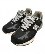 NEW BALANCEニューバランス）の古着「993 ローカットスニーカー」｜ブラック