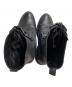 中古・古着 DIESEL (ディーゼル) レザーブーツ モード ブラック サイズ:SIZE 40：13000円